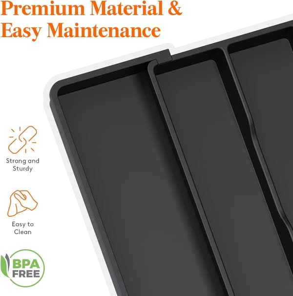 Large Expandable Storage Box for Cups, Kitchen Organizer, Cup Holder