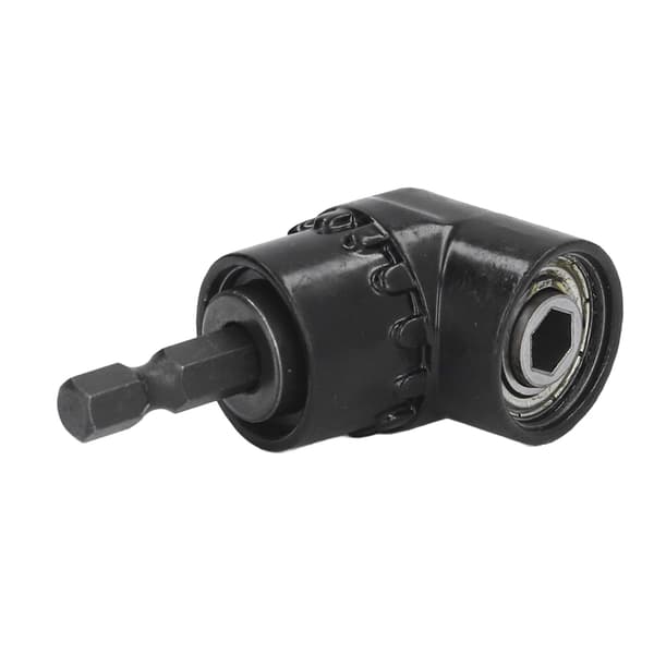Rettvinklet boreadapter magnetisk bitsholder kromvanadiumstål for trange rom 1/4 tomme sekskantskaft