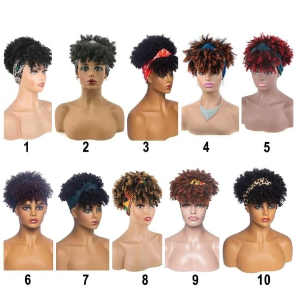 Curly headbands parykker steameruk 6 6