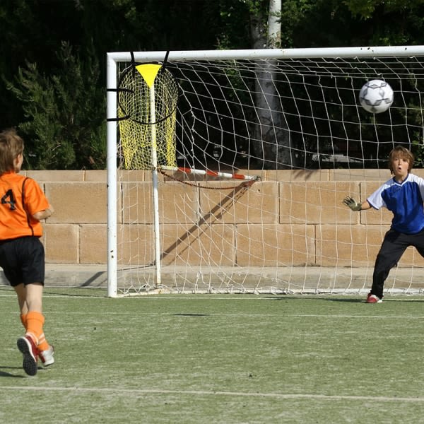 Fotballtrening Skyte Nettutstyr Fotballtrening Mål Gul Yellow one