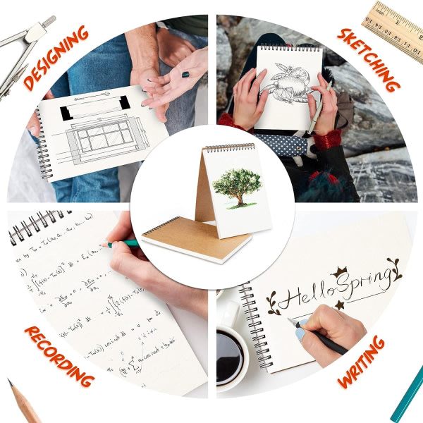 CDQ Professional art sketchbook 30 arkilta ruskea A4CDQ