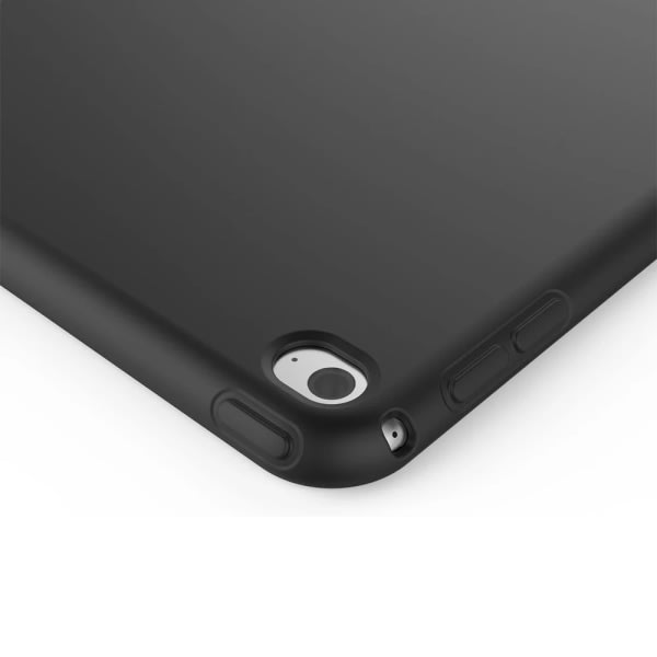 Fodral för Apple iPad Air Mini Pro 1 2 3 4 5 6 7 8 9 10 9,7 10,9 10,2 7,9 11 10,5 12,9 8,3 2020 Mjukt Silikon Svart Skal iPad Pro 9.7