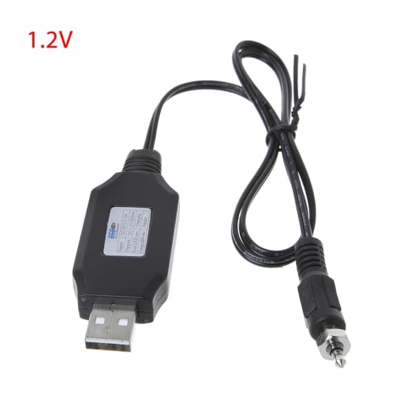 Glødeplugg Starter Tenningsbatterilader Adapterkabel for RC Bil Lekebiler