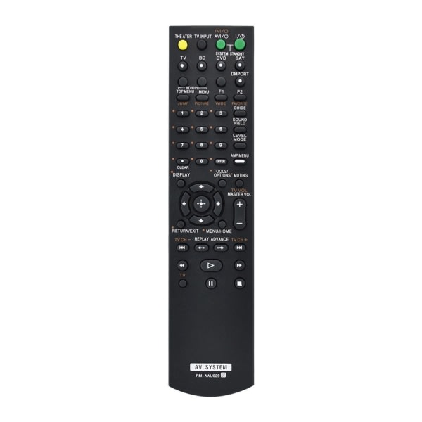 NY Fjernkontroll RMAA-U029 For Sony HOME THEATER AV-system HT-CT100 SA-WCT100 SS-MCT100 AV-høyttalerfjernkontroll