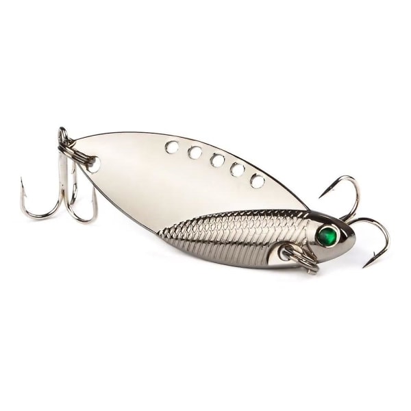 Fiskedrag Bass Fiske Spinner Blade For Bass Fiske (12 stk, gull)
