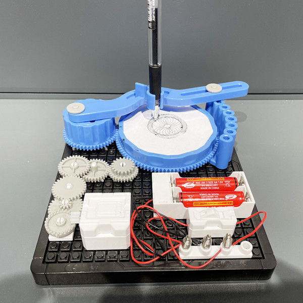 Ritrobot DIY Målarhantverk Kit STEM Konstruktion Aktivitetsleksaker för Barn 6+ År Gamla Pojkar Flickor Bästa Presenter för Barn null - A
