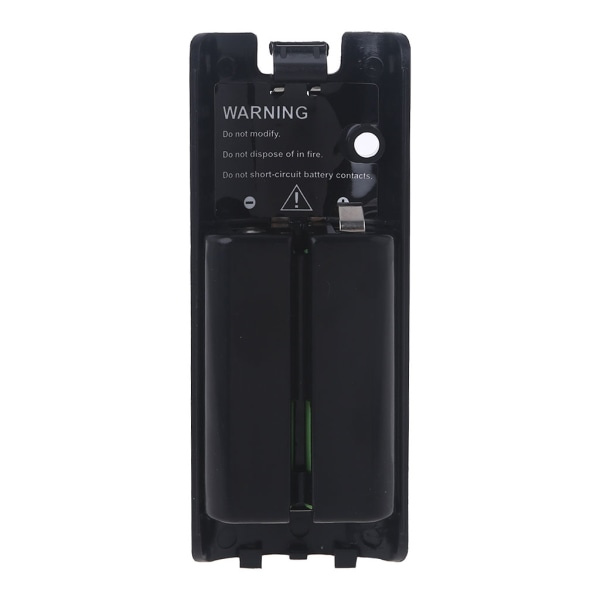2800Mah säker uppladdningsbart batteri för WII för WII U spelkonsol 2st/förpackning Svart