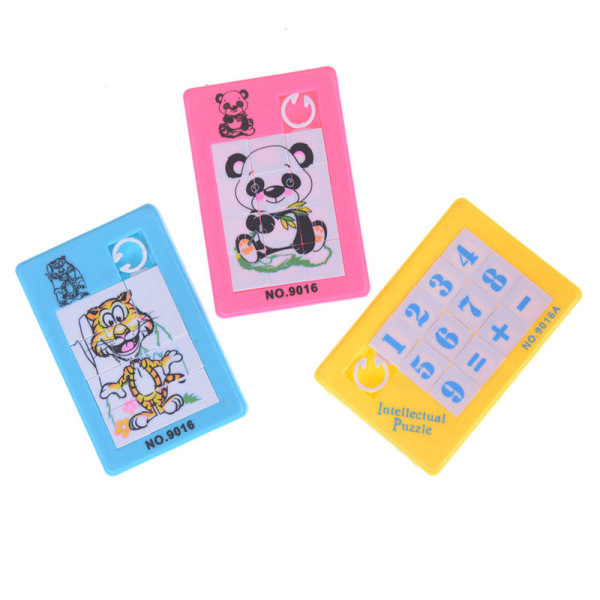Fashion Animals Numbers Pussel Slide Game Jigsaw Toy Kids Educa Multicolor Numbers Multicolor Numbers