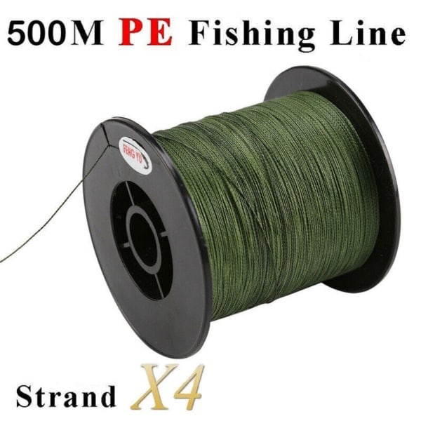 4-trådet fiskesnor fiskesnøre 50LB