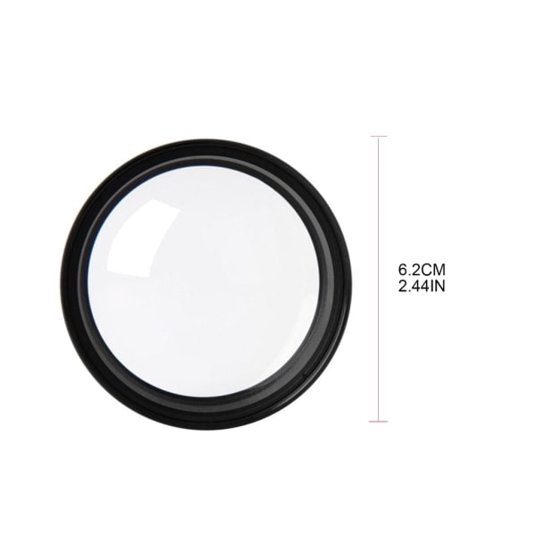 2,0X 52 mm högupplöst teleobjektiv med främre och bakre lock för D7100 D5200 D5100 D3100 D90 D60 kameror