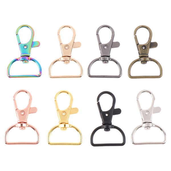 10 st 20 mm väskrem Spänne Hummerlås Swivel Trigger Snap S H one size H one size