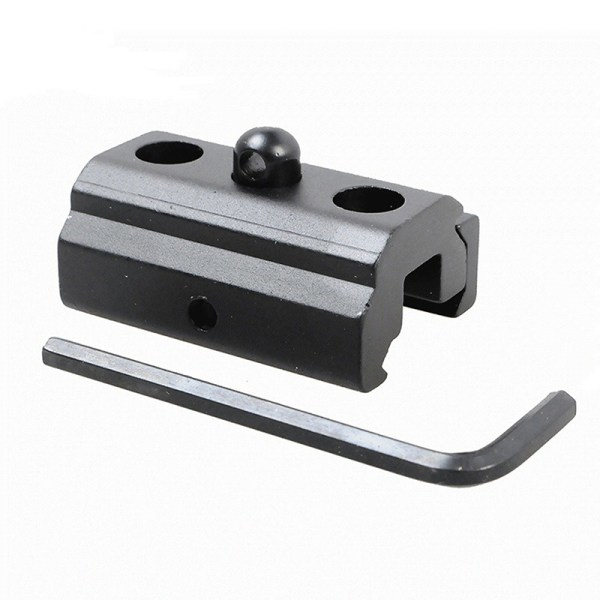 20 mm fjärilsfästeadapter Metall adapter Adapter Taktisk T enkelhåls