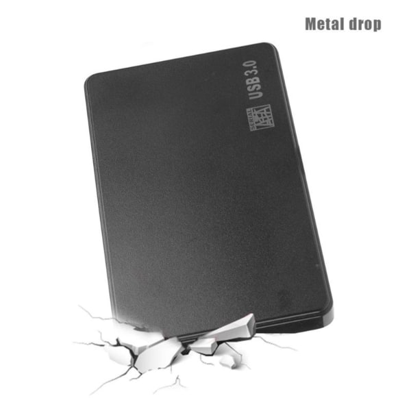 Harddisk til Case Box Ekstern USB 3.0 2.5 Tommer Sata Seriel SDD Kabinet 6 Gbps Sort