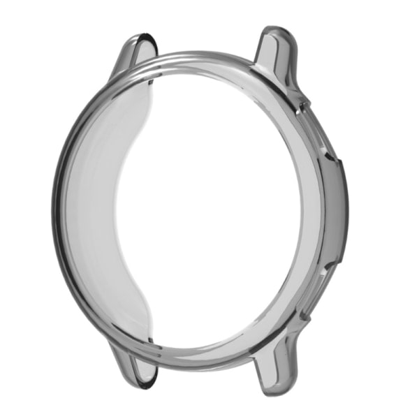 TPU-skyddsfodral, dammskydd, hölje, reptåligt för Vivoactive 5, transparent svart