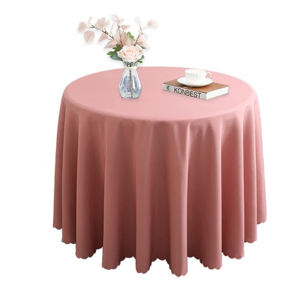 Bordsduk, vattentät enfärgad bordsduk Tvättbart bord