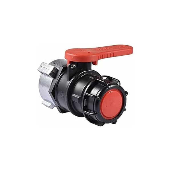 IBC Kulventil Adapter Ersättningskulventiladapter - 75mm