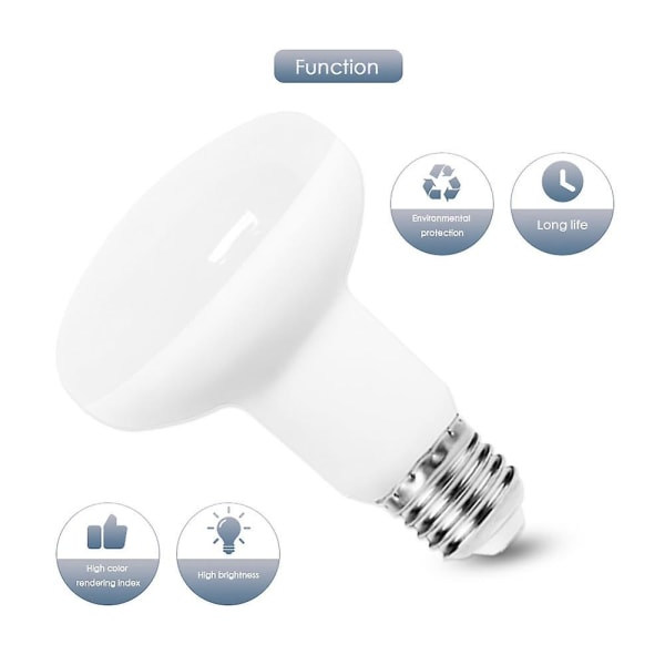 R63 R50 R39 R80 Dimbar E27 E14 LED-pære Bombillas Lampa Lampada Ampull Spotlight Light 3w 5w 9w Energisparende hjem 220v 110v 220v 7w