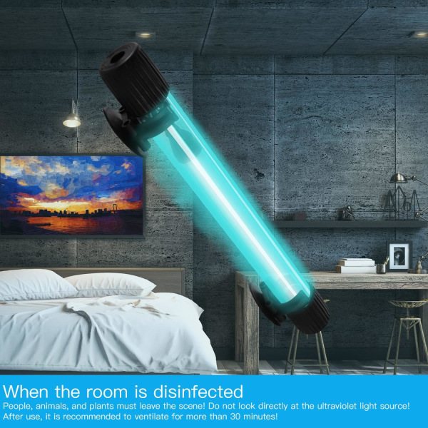 13w Uv ultraviolett bakteriedræbende lampe, Uvc-sterilisator, 220-240v til 1 stk