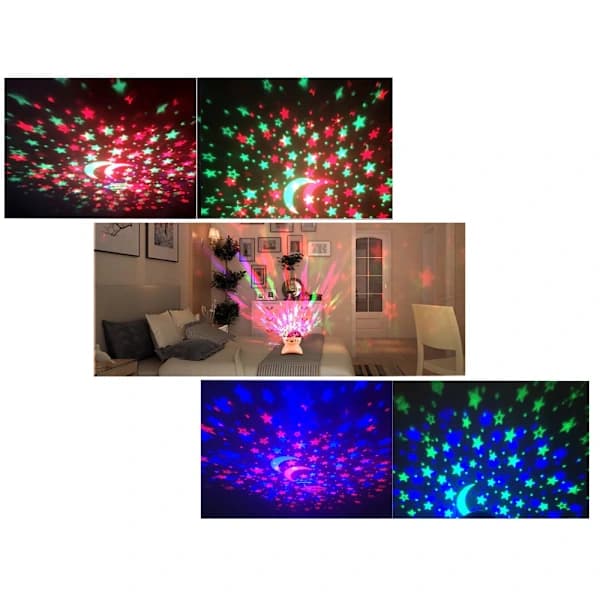 Star projector night light star led speaker bluetooth usb projector