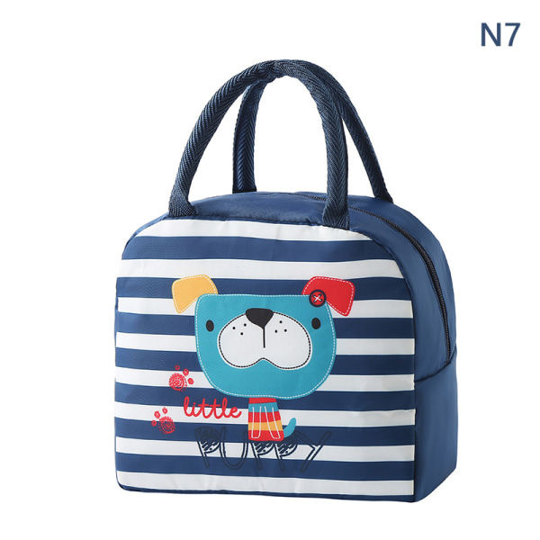 Bærbar isoleret termisk picknick madkasse Cartoon Tote Fres N7