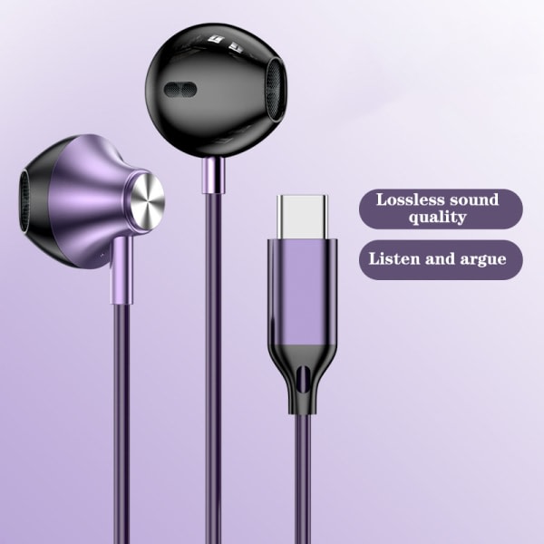 3,5 mm / Type-c-headset In-ear Ny hörlur för Android X7 X7