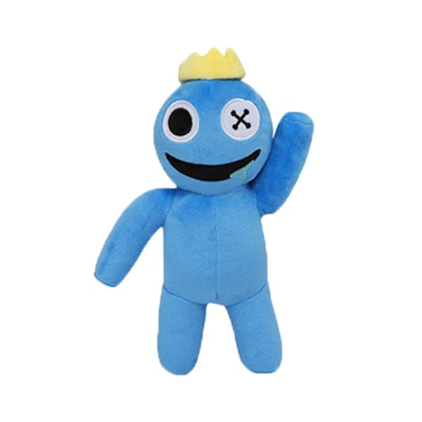 30 cm Rainbow Friends plyschlelu piirretty pelihahmonukke sininen 40cm blue 40cm