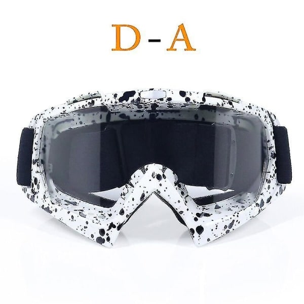 Motocross-lasit Moto-lasit Lasit ATV Selkeä linssi Skidkypärä Lasit Maastoajoon Kawasaki Oculos Gafas 7