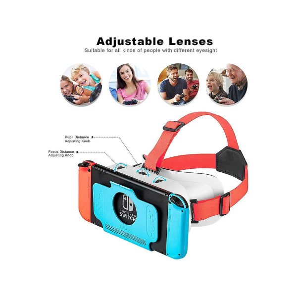 Nintendo Switch/Switch Oled Model/Nintendo Switch 3d Vr (Virtual Reality) briller