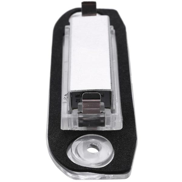 2kpl LED-rekisterikilven valot S80 Xc90 S40 V60 Xc60 S60 C70 V50 Xc70 V70 Musta Ei mitään