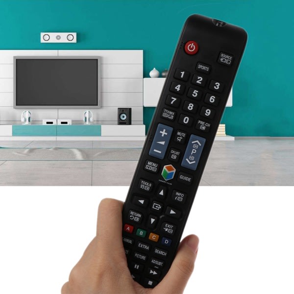 BN59-01198Q Kaukosäätimen Vaihto Smart LED 3D TV:lle BN59-01198X BN59-01198A