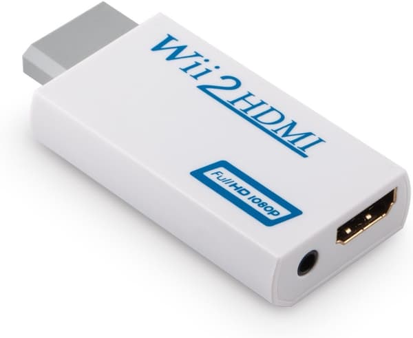 Wii til HDMI-adapterkonverter Multicolor multif\u00e4rg