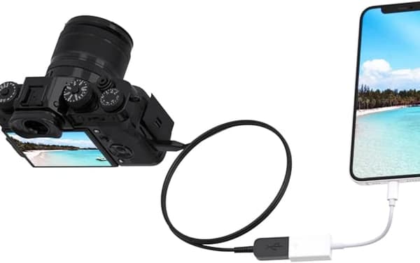 USB-adapter til iPhone USB til OTG Lightning til USB-kabeladapter til Apple iPad Rejseadapter til kamera USB-disk Tastatur Mus USB-nøgle