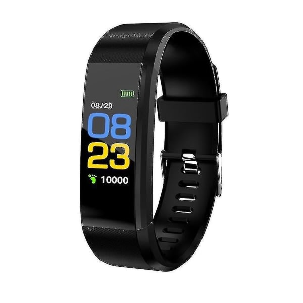 Smart armbandsklocka med Bluetooth 4.0 (svart)