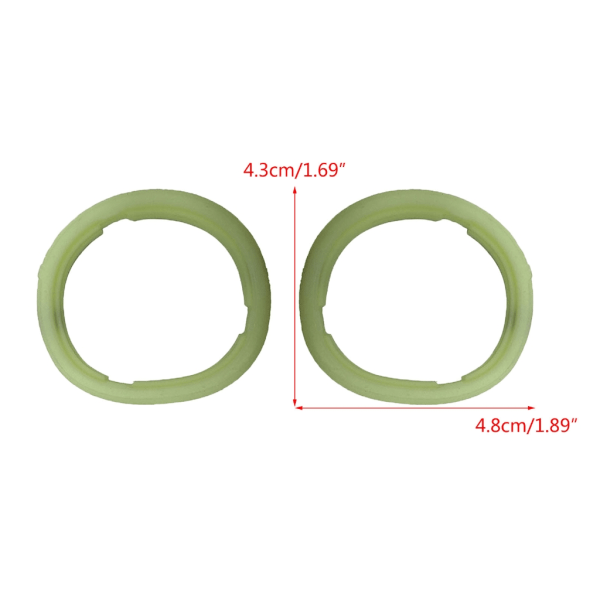 VR-lins Anti-Scratch Ring för Meta Quest 3 VR Skyddar glasögon från repor Linser för Meta Quest 3 VR