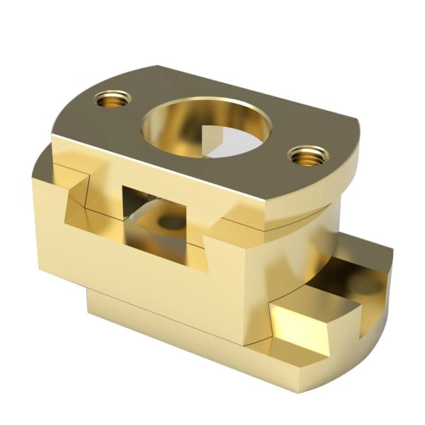 3D-printer Oldham-kobling til Z-akse T8 blyskrue varm seng koblinger til Ender3 Pro V2 CR10 /CR10S PRO opgradering