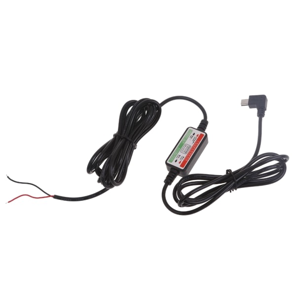 Universal 12-24V till 5V/3A mini USB kabel för bil DVR, GPS och mobila enheter fordonsinspelare laddare