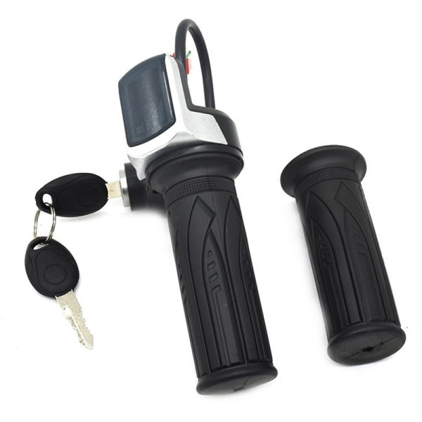 Elcykelgas 36V48V Accelerator för E-cykel/El svart0.5 48V black0.5 48V