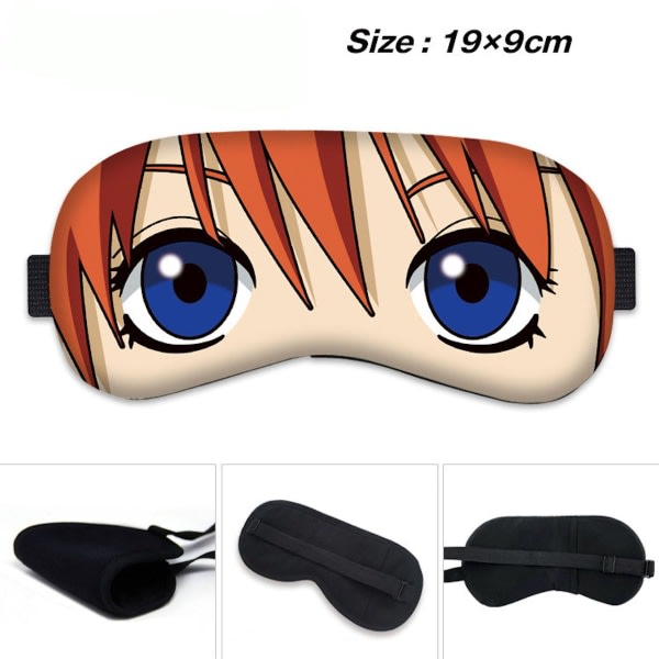 Gintama sovmask Anime bekväm mjuk sovande ögonmask Ögonskydd Unisex