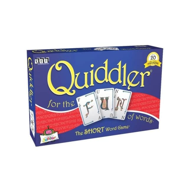 Quiddler Schackkort Lautapeli Korttipeli Juhlat Päätelmäpeli