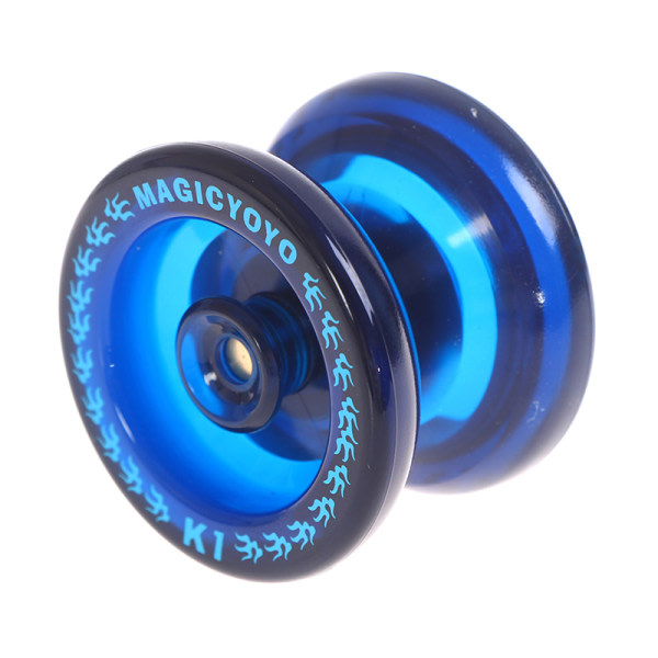 Yoyo Klassiska Babyspel Professionell Magic Yoyo K1 Spin Aluminium Mörkblå en storlek Dark blue one size