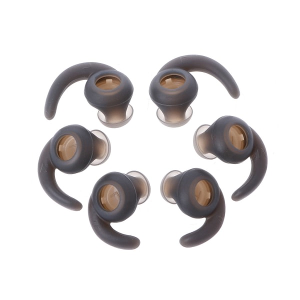 Ørepropper in-ear puter EarTips for Synchros Reflect BT Mini BT hodetelefoner Propa Grå Gray