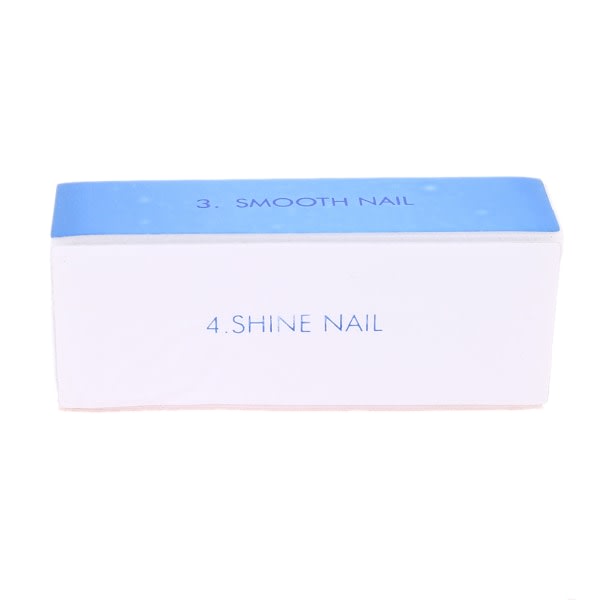 1:a nagelkonst manikyr 4-vägs glänsande buffertslipblock