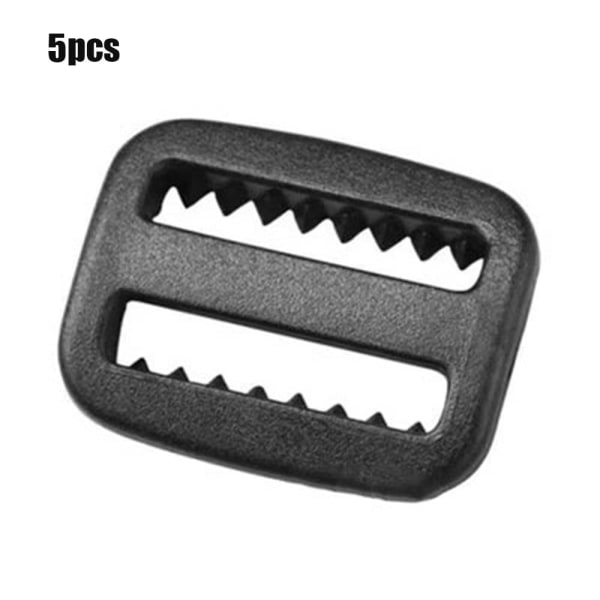 5 stk Webbing Spænde Slider Fastgørelsesanordning Frigørelseshak