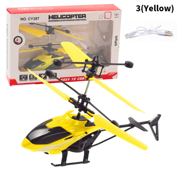 Suspension RC Helikopter Drop-resistent Induktion Suspension Ai Gul Gul Yellow Yellow