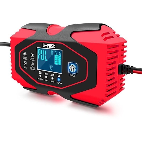 Lithium batterioplader Bil motorcykel batterioplader Blysyreoplader..