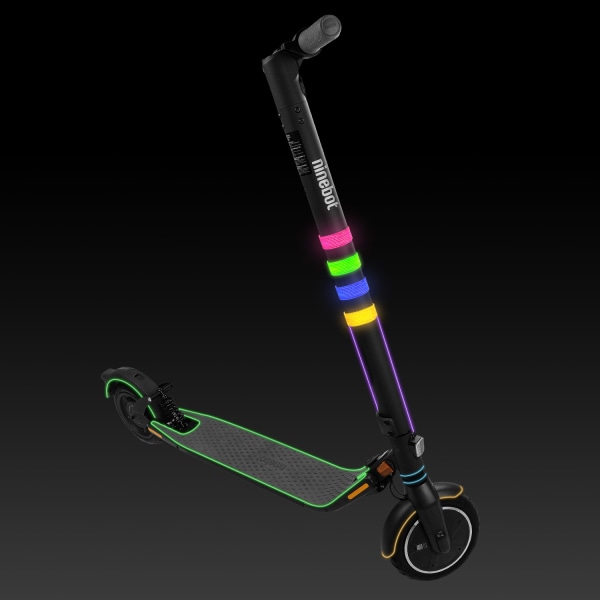 För Xiaomi Scooter Dekorationsljus El-Sparkcykel Cykel LED Ljuslinjeljus oladdad Säkerhet Omgivningsljus Grön