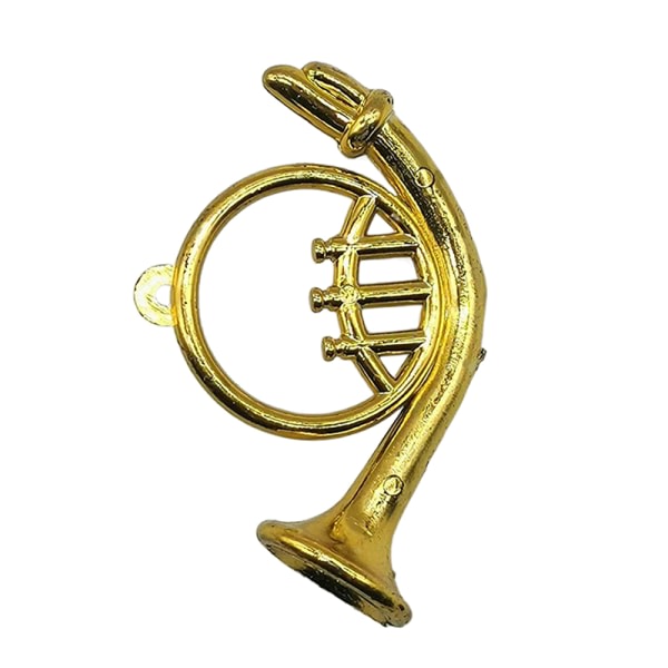 Dockhus Miniatyr galvaniserat guld Musikinstrument DIY S A6 onesize A6 onesize