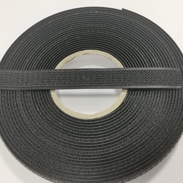 38mm x 25m selvklæbende Velcro, nylon