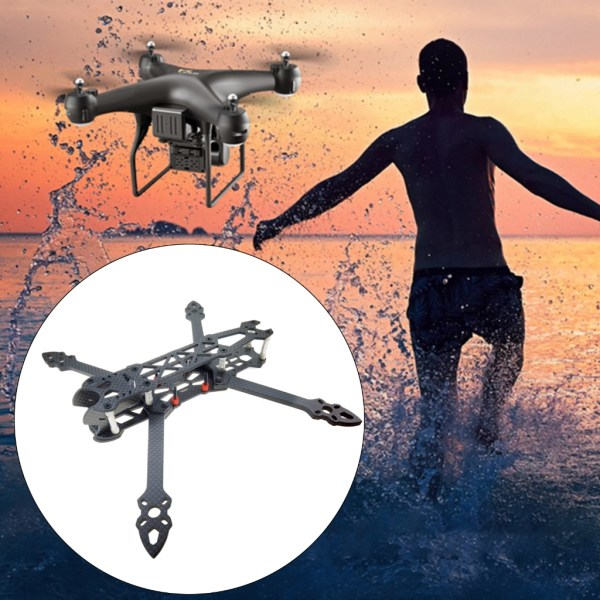 240 mm Racing Aircraft Frame Kit 5 tum Kolfiber Quadcopter Frame Kit för FPV Freestyle Racing Quadcopter Frame