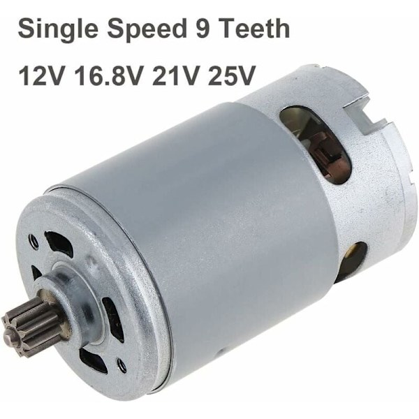 RS550 12V DC-motor 23000 RPM Högt Vridmoment Växellåda för Elektriska Borrmaskiner/Skruvdragare